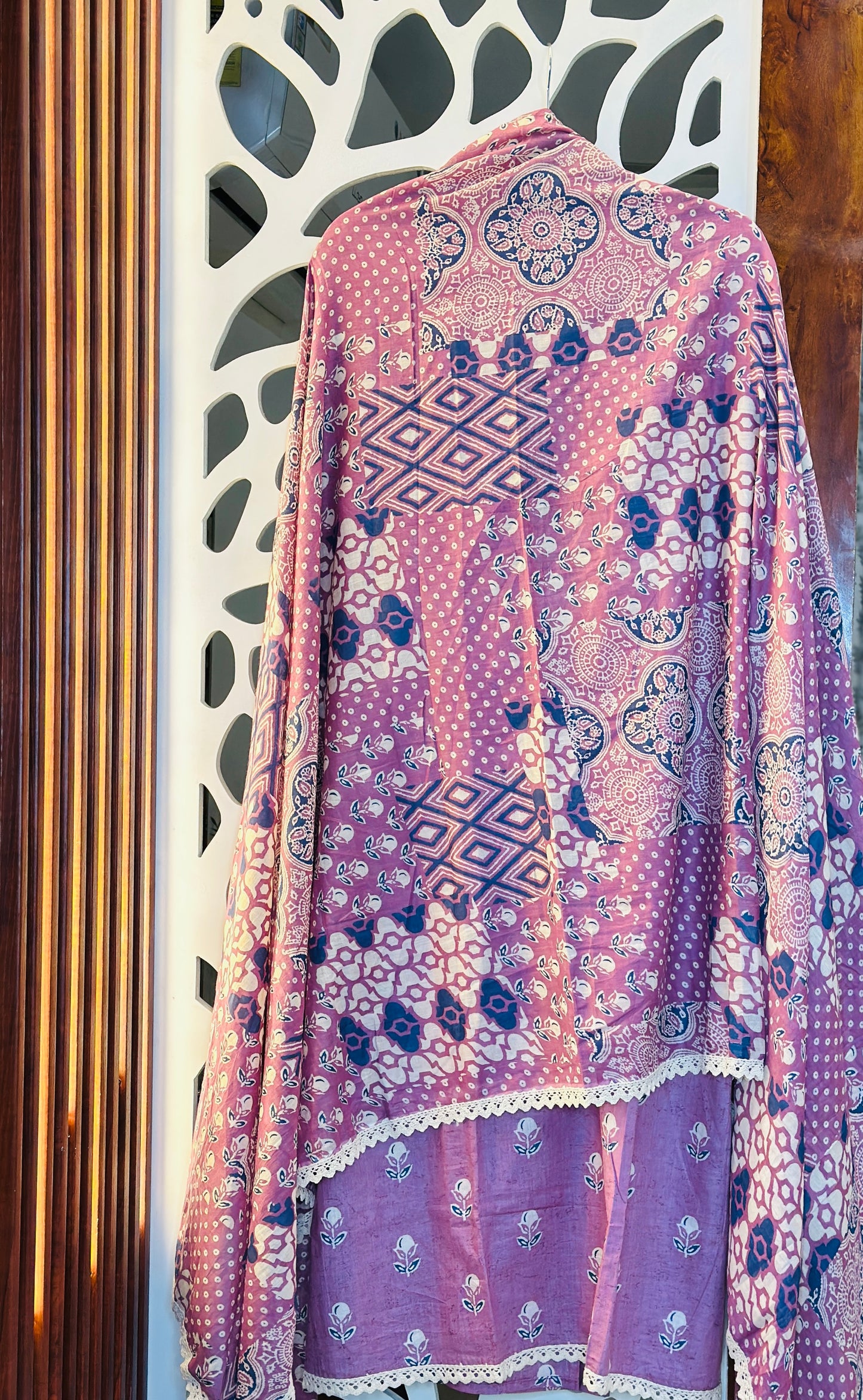 Pakistan Lawn Cotton With Cut Dana Work & Printed Dupatta